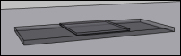 Cover slip on slide